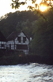 Abendstimmung an der Wupper